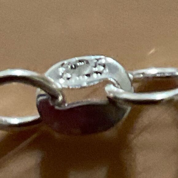 Sweetheart Sterling Earring Necklace Set - Picture 5 of 5